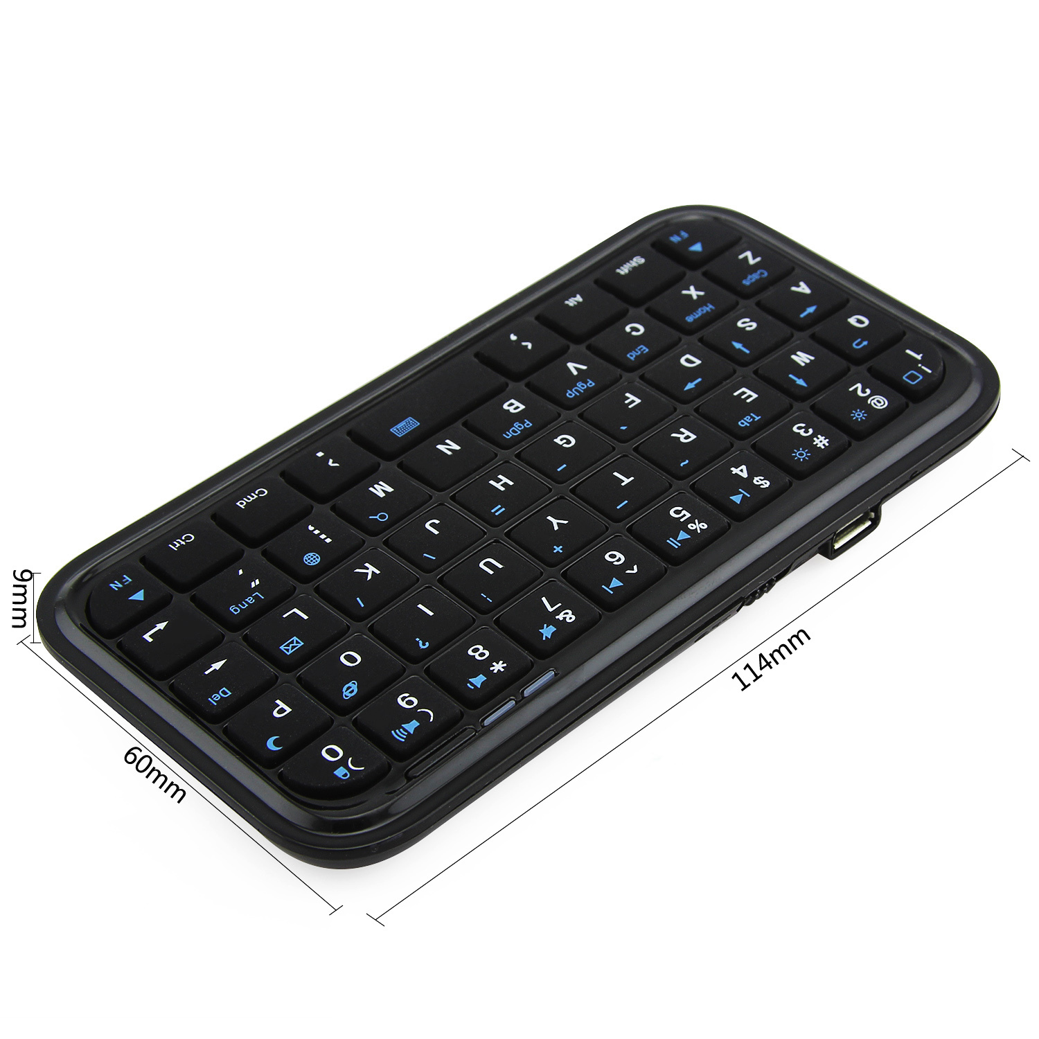Miniteclado-inalámbrico-Bluetooth-delgado-negro-para-ordenador-teclado-de-mano-pequeño-portátil-para-iPhone-Android-teléfono inteligente (2)