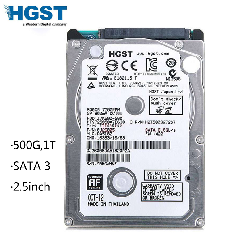 HGST-brändi-SATA2-SATA3-2-5-500 Gt-kannettava-sisäinen-hdd-kiintolevy-asemat-kannettavalle-8mb