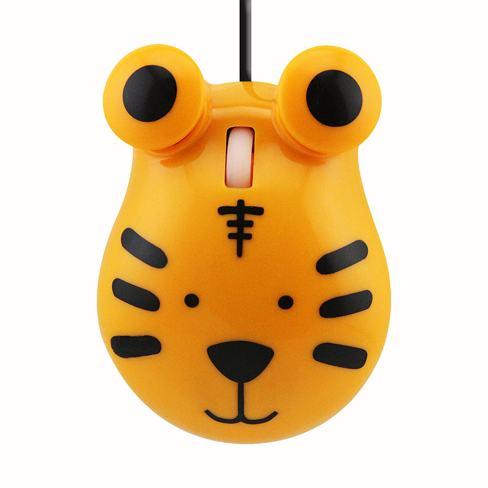 Souris filaire silencieuse et mignonne, design de dessin animé, ordinateur, USB, optique, petite main, mini-souris, pour (6)