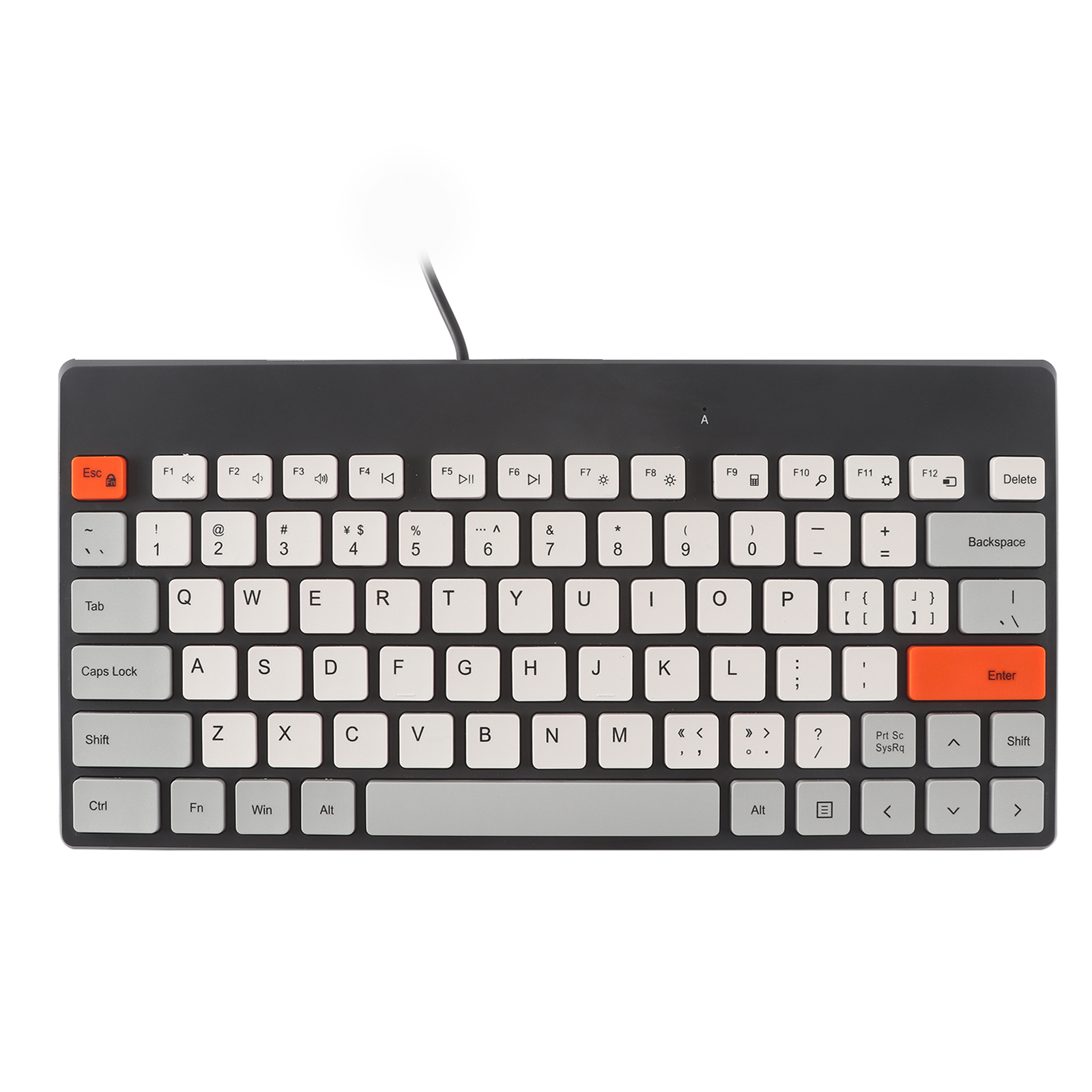 Slim-Senyap-Kabel-Keyboard-Kabel USB-Ergonomis-Tipis-Keypad-Keyboard Mini-Imut-Kanggo-Mac-Laptop-PC (5)