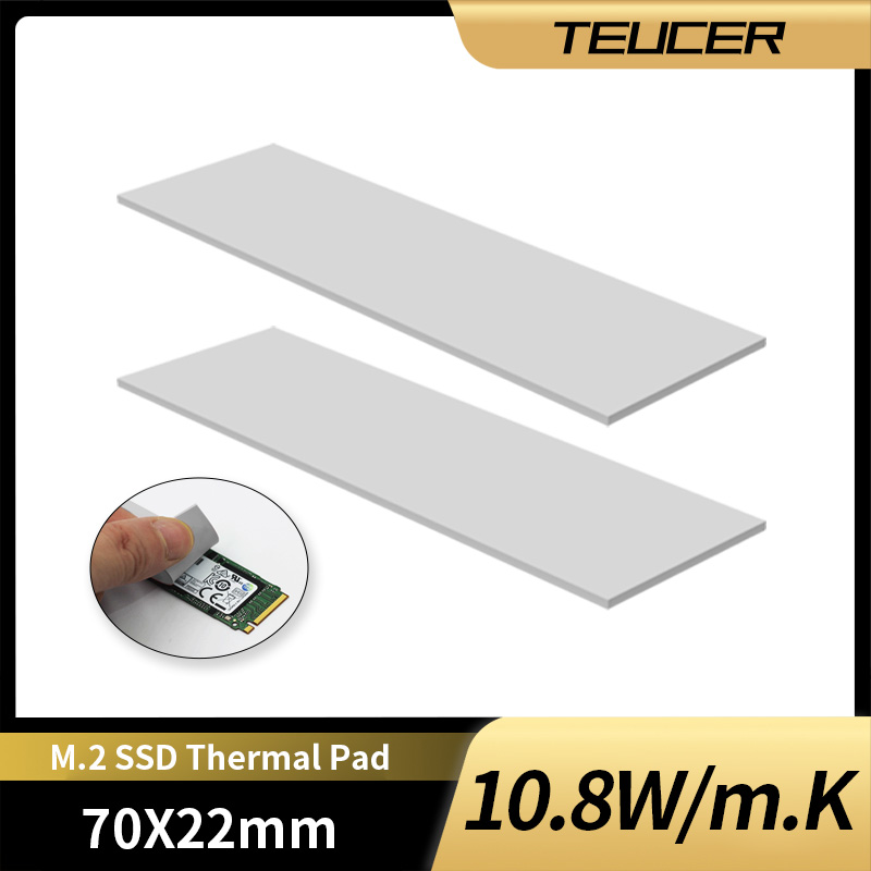 TEUCER-M-2-SSD-Thermal-Pad-10-8W-mk-CPU-Grafikkort-Heatsink-Hovedkort-Varmespredning