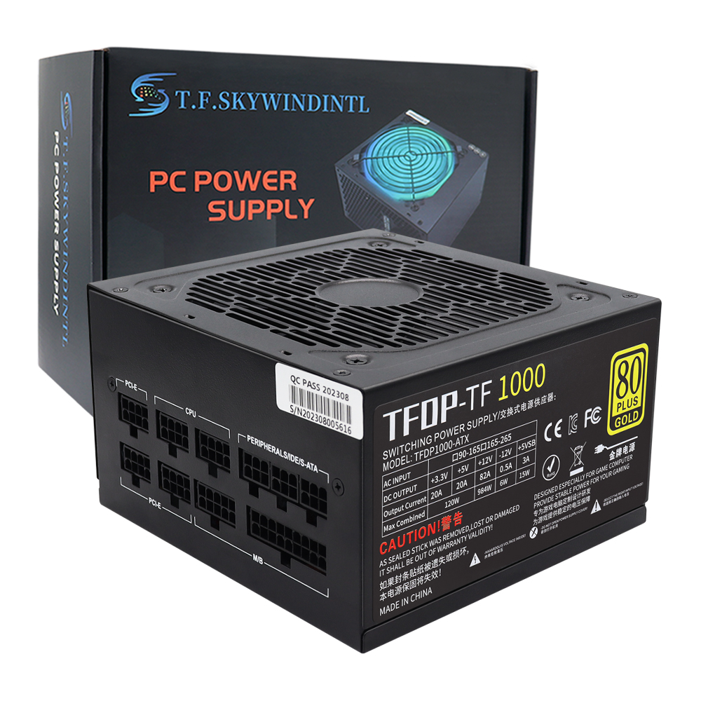 China T.F.SKYWINDINTL 1000w Psu Modular 1000W Modular Power